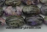 CCG103 15.5 inches 13*18mm oval charoite gemstone beads