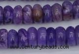 CCG122 15.5 inches 5*9mm rondelle charoite gemstone beads