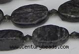 CCG128 15.5 inches 10*18mm oval charoite gemstone beads