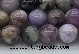 CCG132 15.5 inches 6mm round natural charoite gemstone beads