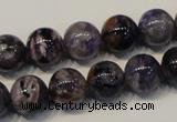 CCG28 15.5 inches 12mm round natural charoite gemstone beads