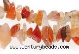 CCH06 35 inches red onyx chips gemstone beads wholesale