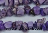 CCH234 34 inches 5*8mm dyed turquoise chips beads wholesale