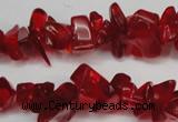 CCH238 34 inches 5*8mm synthetic crystal chips beads wholesale