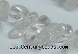 CCH290 34 inches 8*12mm white crystal chips gemstone beads wholesale