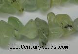 CCH293 34 inches 8*12mm green rutilated quartz chips beads wholesale