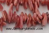 CCH400 15.5 inches 6*12mm - 8*18mm argentina rhodochrosite chips beads