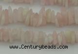 CCH656 15.5 inches 5*8mm - 6*10mm morganite gemstone chips beads