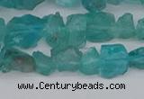 CCH703 15.5 inches 4*6mm - 6*8mm blue apatite chips beads