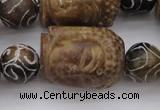 CCJ236 15.5 inches 22*28mm carved buddha China jade beads