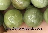 CCJ314 15.5 inches 12mm round China jade beads wholesale