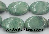 CCJ51 15.5 inches 18*25mm oval African jade gemstone beads