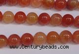 CCL03 15 inches 8mm round carnelian gemstone beads wholesale