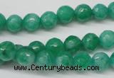 CCN1223 15.5 inches 8mm faceted round candy jade beads wholesale