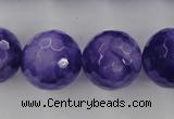 CCN1258 15.5 inches 18mm faceted round candy jade beads wholesale