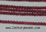 CCN1335 15.5 inches 3mm round candy jade beads wholesale