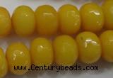 CCN1397 15.5 inches 12*16mm faceted rondelle candy jade beads