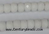 CCN150 15.5 inches 8*12mm faceted rondelle candy jade beads