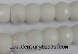 CCN160 15.5 inches 12*16mm faceted rondelle candy jade beads