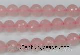 CCN1852 15 inches 8mm faceted round candy jade beads wholesale