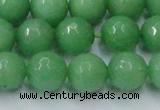 CCN2034 15 inches 14mm faceted round candy jade beads wholesale