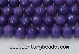 CCN2057 15 inches 4mm faceted round candy jade beads wholesale