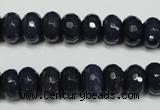 CCN2114 15.5 inches 6*10mm faceted rondelle candy jade beads