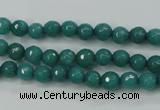 CCN2278 15.5 inches 4mm faceted round candy jade beads wholesale