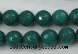 CCN2282 15.5 inches 12mm faceted round candy jade beads wholesale