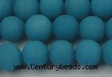 CCN2511 15.5 inches 14mm round matte candy jade beads wholesale