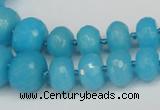 CCN2651 15.5 inches 5*8mm - 12*16mm faceted rondelle candy jade beads