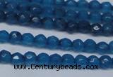 CCN2816 15.5 inches 3mm tiny faceted round candy jade beads