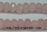 CCN2860 15.5 inches 4*6mm faceted rondelle candy jade beads