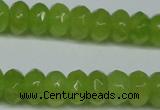 CCN2862 15.5 inches 4*6mm faceted rondelle candy jade beads