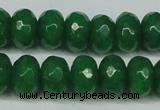 CCN2875 15.5 inches 5*8mm faceted rondelle candy jade beads