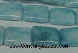 CCN2940 15.5 inches 13*18mm rectangle candy jade beads wholesale