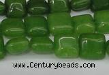 CCN3792 15.5 inches 8*8mm square candy jade beads wholesale