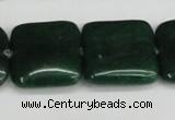 CCN3809 15.5 inches 20*20mm square candy jade beads wholesale