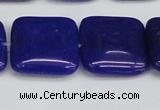 CCN3811 15.5 inches 20*20mm square candy jade beads wholesale