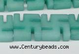 CCN3961 15.5 inches 20*20mm svastika candy jade beads wholesale