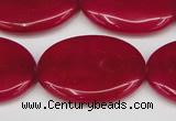 CCN3988 15.5 inches 30*40mm oval candy jade beads wholesale