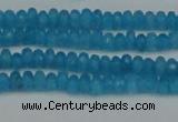 CCN4107 15.5 inches 2*4mm faceted rondelle candy jade beads