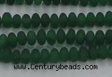CCN4504 15.5 inches 3*5mm rondelle matte candy jade beads