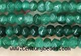 CCN5119 15 inches 3*4mm faceted rondelle candy jade beads