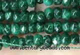 CCN5122 15 inches 3*4mm faceted rondelle candy jade beads