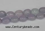 CCN514 15.5 inches 8*10mm oval candy jade beads wholesale