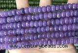 CCN5146 15 inches 5*8mm faceted rondelle candy jade beads