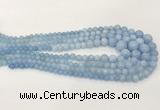 CCN5188 6mm - 14mm round candy jade graduated beads