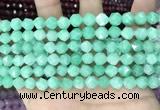 CCN5246 15 inches 8mm faceted nuggets candy jade beads