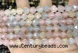 CCN5253 15 inches 8mm faceted nuggets candy jade beads